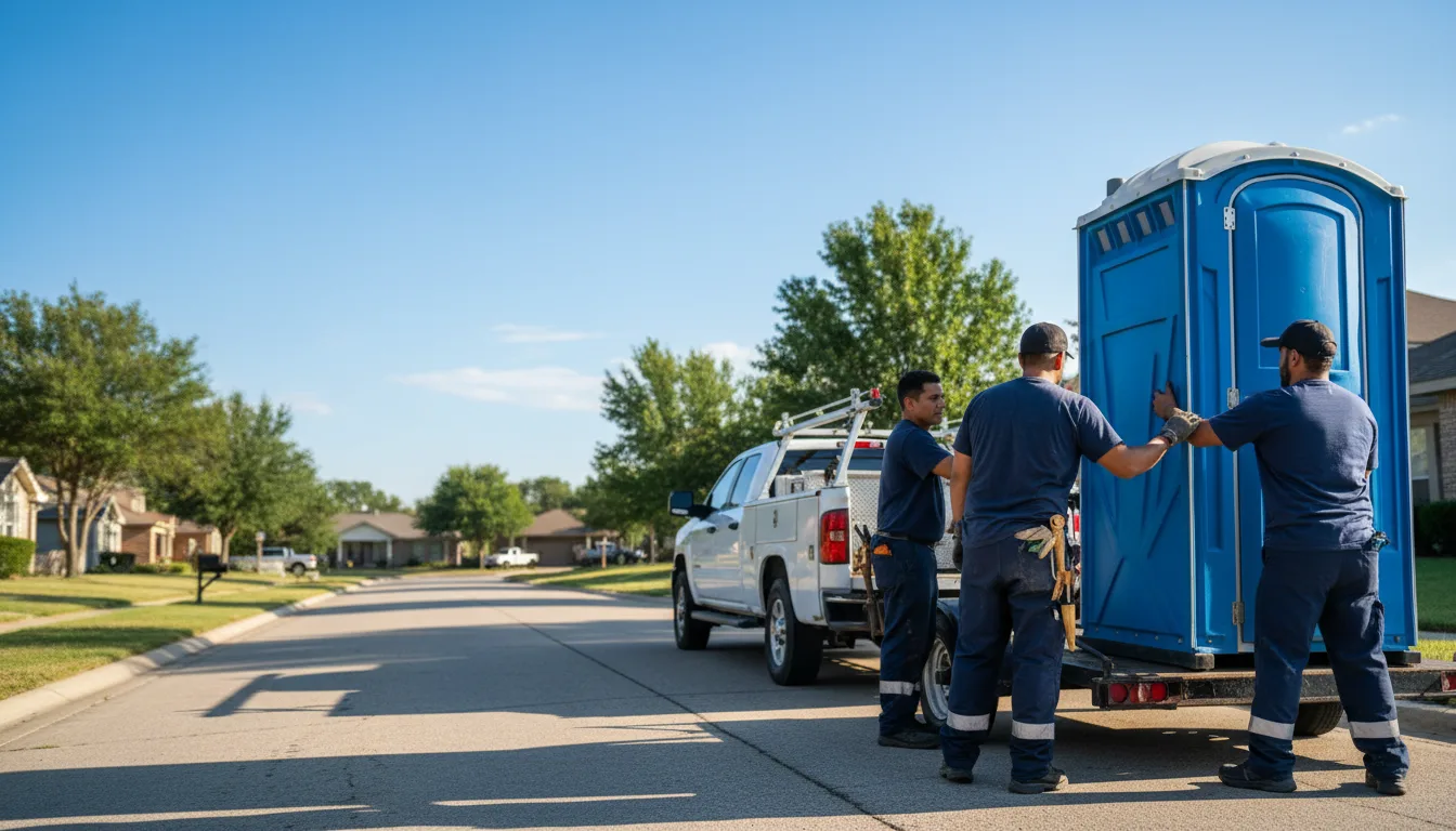 Portable Toilet Rental in New Paris, OH near me